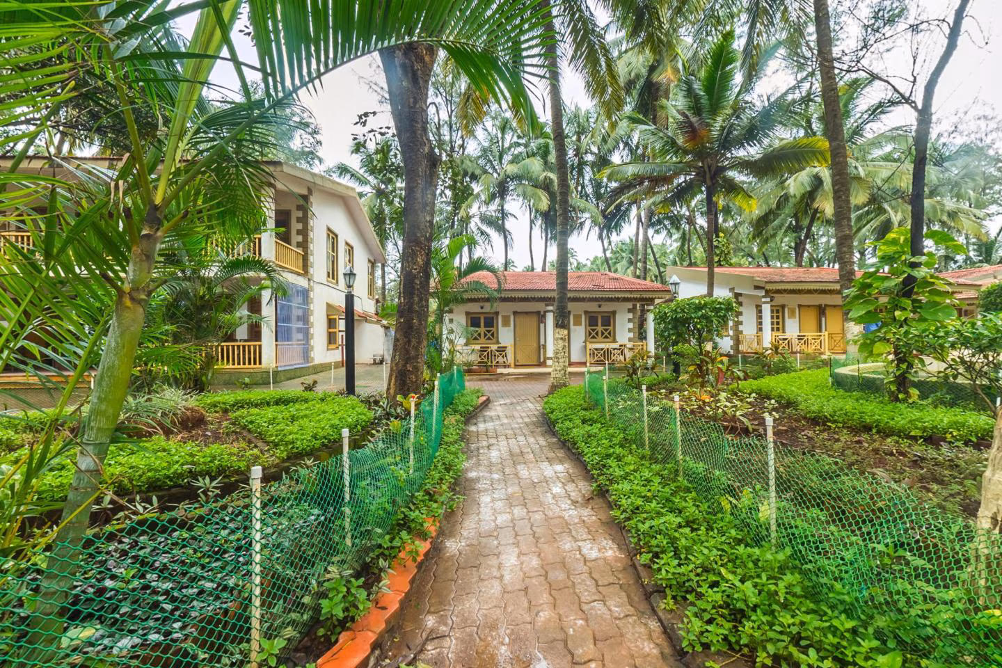 Beach villa exterior